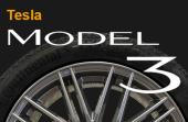 Illustrasjonsbilde av dekk og felg til Tesla Model 3
